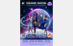 GRAND SHOW DE TWIRLING - Fête de Nuit